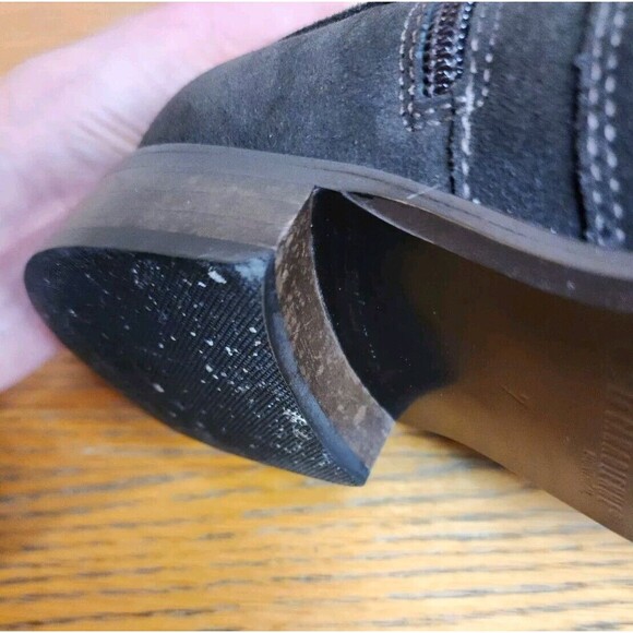 Mint La Candienne Waterproof Sharon Suede Booties Ankle Boots Espresso Brown 7 - Picture 13 of 14